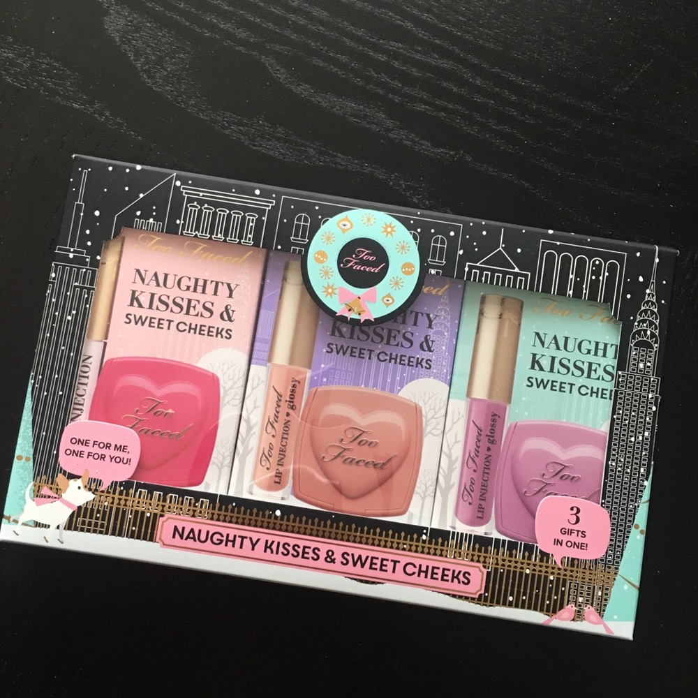 Too Faced Naughty Kisses & Sweet Cheeks